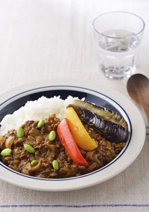 A picture of Authentic Demi-Keema Curry with Summer Vegetables.