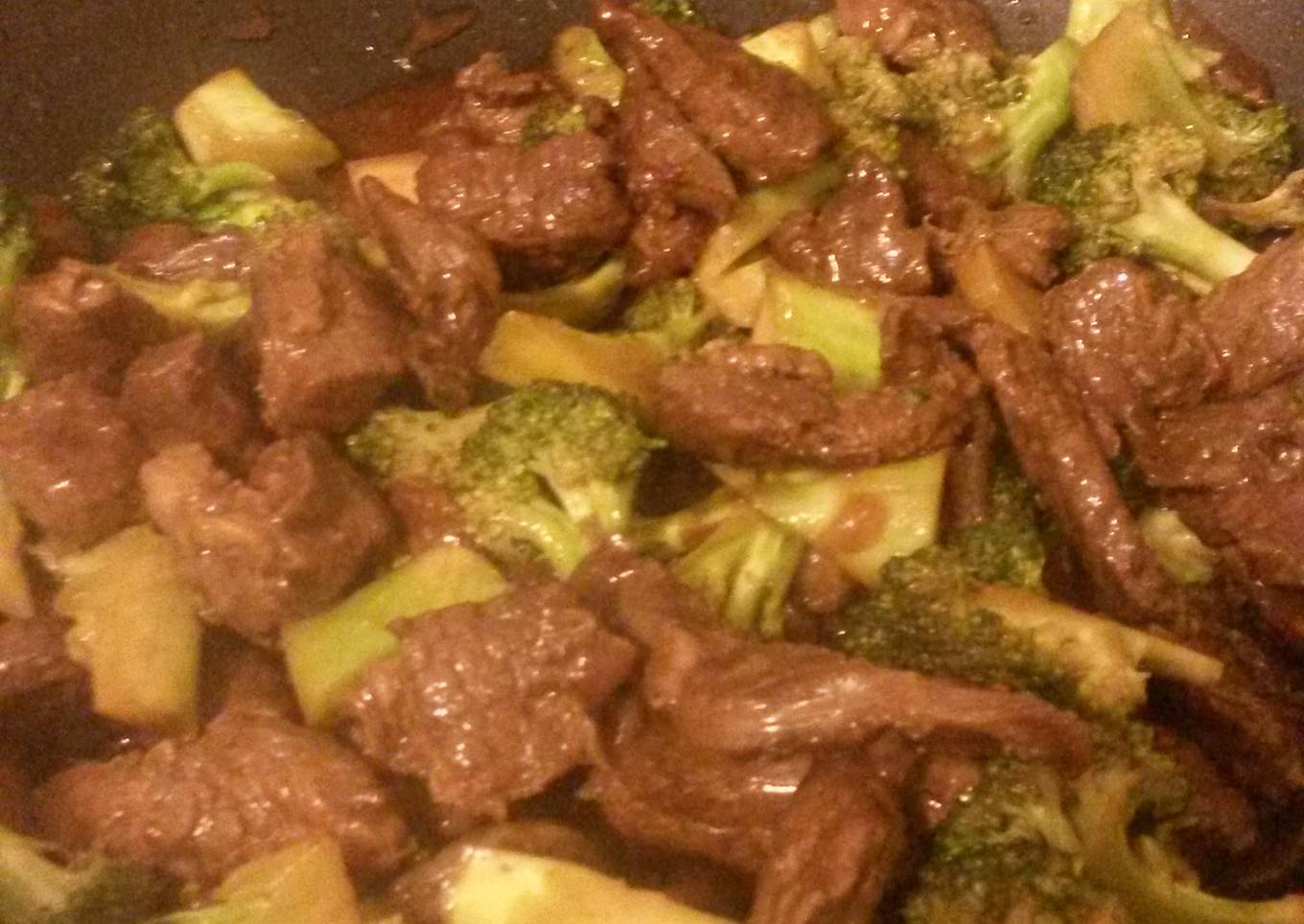 Beef with broccoli