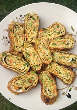 Foto resep Telur Dadar Gulung