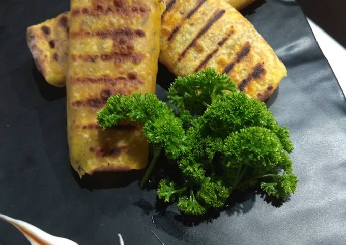 Paneer tikka Frankie roll Recipe