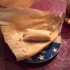A picture of Beef tamales.