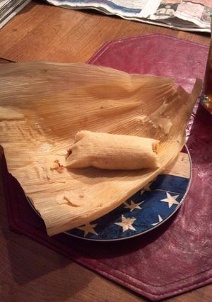 A picture of Beef tamales.