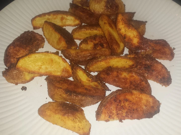 Easy Way Make Parmesan potato wedges which So Delicious