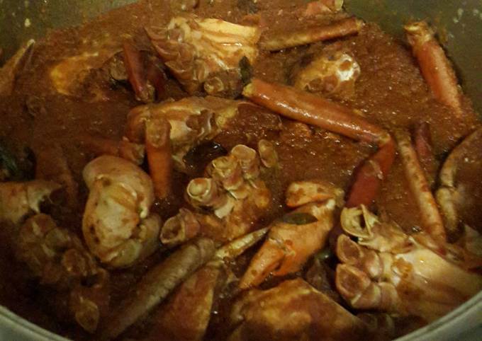 South African Indian Crab Curry