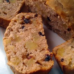 A picture of Vickys Amazake Apple Cake, GF DF EF SF NF.