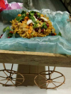 A picture of Maggie Basket chaat.