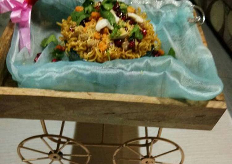 How to Refreshing Appetizing Maggie Basket chaat