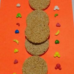 A picture of Sesame Barfi.