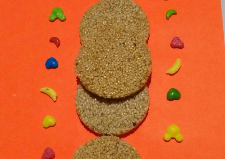 Recipe of Perfect Sesame Barfi