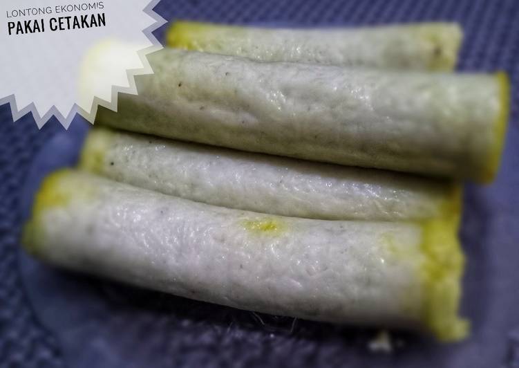 Resep masakan 2. Lontong Ekonomis Pakai Cetakan | Cara Membuat 2. Lontong Ekonomis Pakai Cetakan Yang Enak Dan Mudah