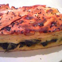 A picture of Spinach Pie - Börek (Turkish Food).