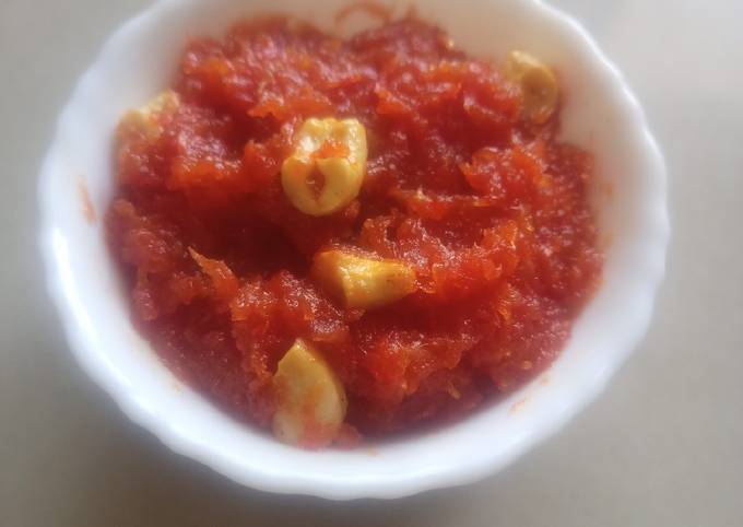 Carrot Halwa without milkmaid