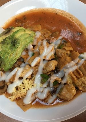 Una foto de Chilaquiles