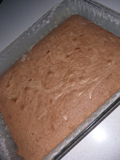 Una foto de Brownie con cacao dulce
