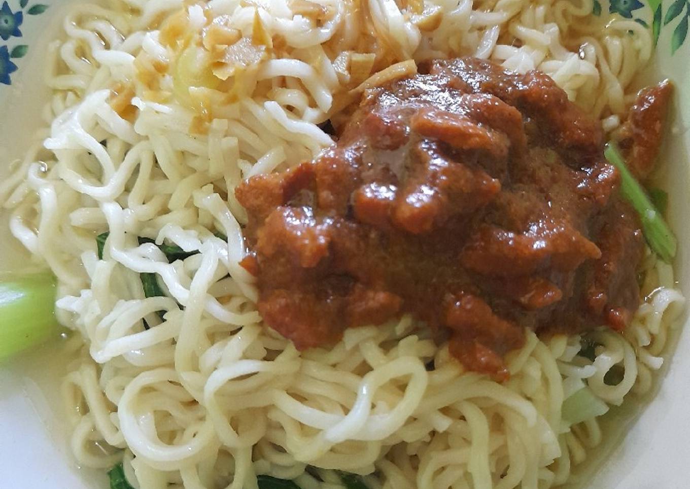 Mie ayam simple enak banget