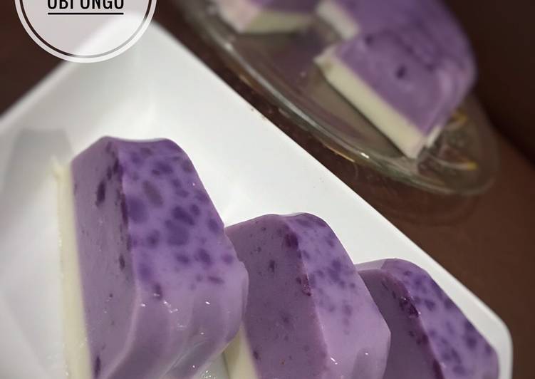 Cara Gampang Menyiapkan Puding ubi ungu yang Sempurna