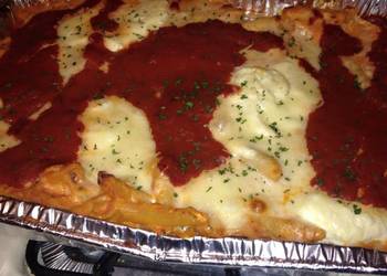 Easy Serving Recipe My Cheesy Baked Ziti Delicious Easy Serving Recipe My Cheesy Baked Ziti Delicious