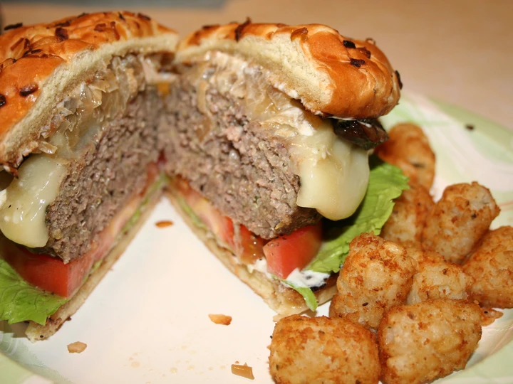Easy Way Make Recipe Mushroom Quinoa Burgers with Roasted Garlic &amp;amp; Thyme Mayonnaise that is Can Pamper Your Tongue, Appealing}
