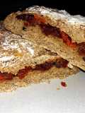 Sophie's Olive, roasted pepper and sundried tomato stuffed bread