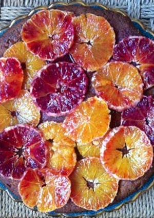 A picture of ORANGE POPPY SEED CAKE.