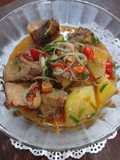 Gongso Ikan Asap Bumbu Kecombrang