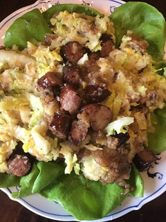 A picture of California Farm Napa Cabbage Mash.