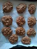 Galletas de avena, miel y cacao