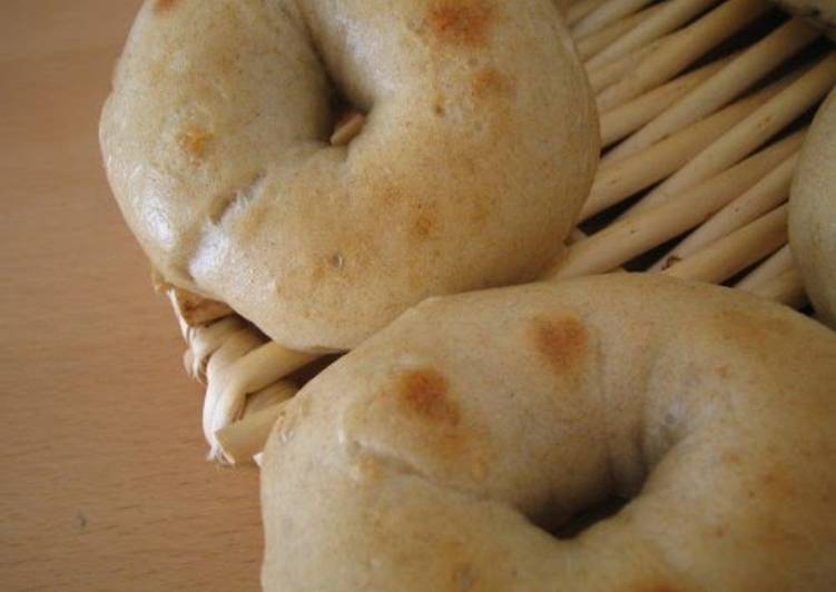 Bagels Made With Apple Bread Starter