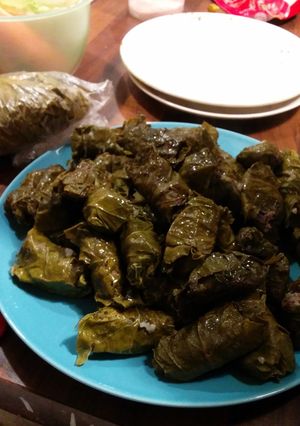 A picture of Dolma (Azerbaijan Dish).