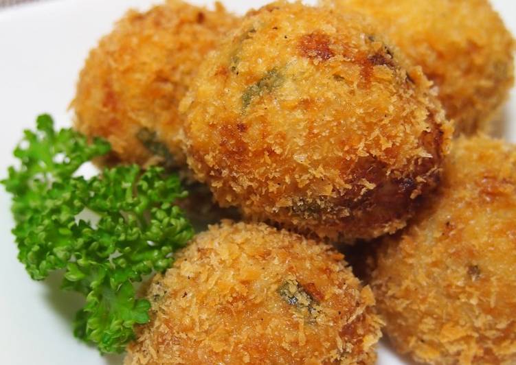 Recipe of Homemade Roly Poly Taro Root Croquettes