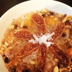 A picture of Aşure, Noah's Pudding (Turkish Cuisine).