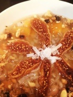 A picture of Aşure, Noah's Pudding (Turkish Cuisine).