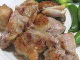 salted chicken thighs