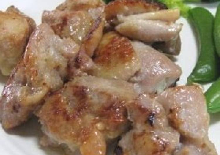 How to Prepare Super Quick Homemade Refreshing Salted Chicken Thighs