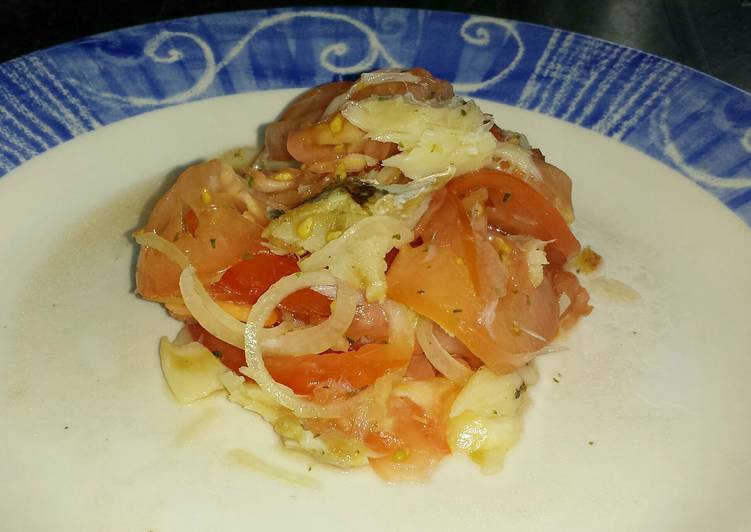 Recipe of Homemade Tomato and Fish Salad
