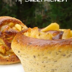 Rich Black Tea & Apple Bread Rolls A picture of Rich Black Tea & Apple Bread Rolls.