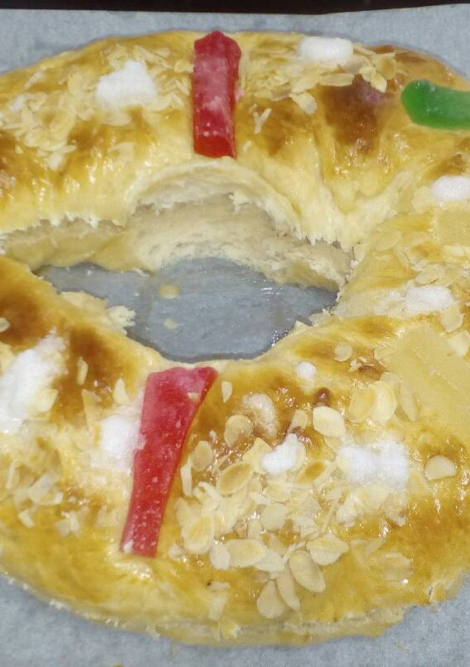 Una foto de Roscón de Reyes