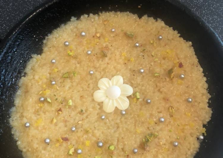 Recipe of Quick Lapsi - Asian sweet made from buck wheat