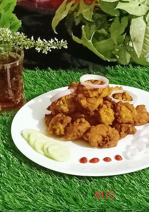 চিকেন পকোড়া (chicken pakoda recipe in Bengali) রেসিপির প্রধান ছবি