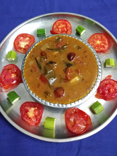*வெண்டைக்காய், புளிக் கூட்டு* செய்முறை முக்கிய புகைப்படம்