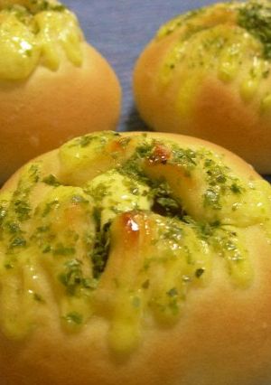 A picture of Okonomiyaki Bread Buns.