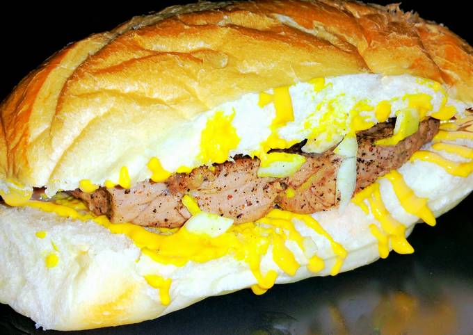 Simple Way to Prepare Super Quick Homemade Mike&#39;s Easy Prego Steak Sandwiches