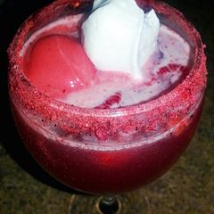 A picture of New Years"Very Berry Sorbert Cosmo.