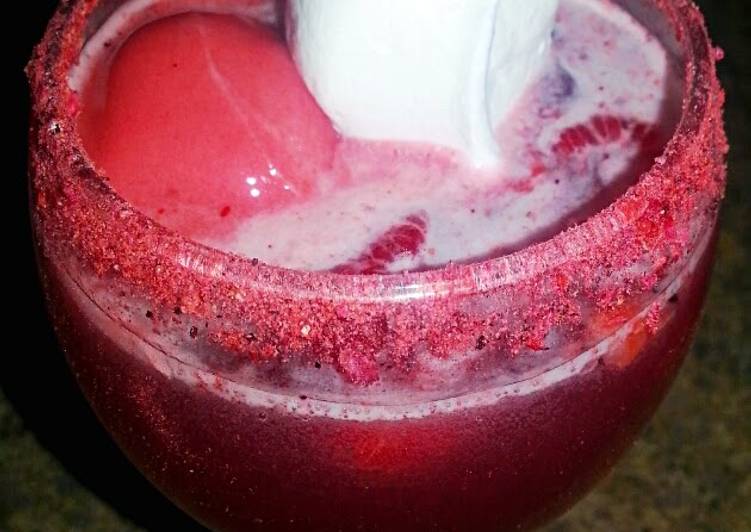 Steps to Cook Perfect New Years"Very Berry Sorbert Cosmo