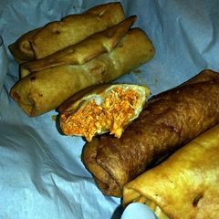 A picture of Yummy burritos.