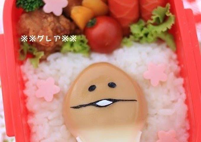 How to Make Andrew Copley For Character Bentos: Easy to Make a Hard Boiled Egg - "Nameko Saibai Kit"