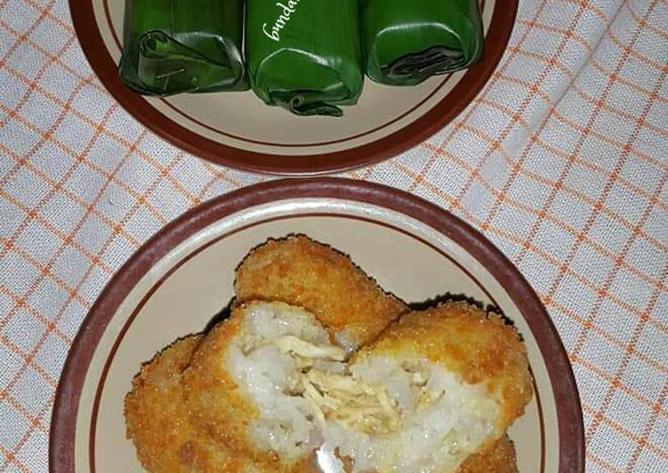 #67 Lemper ayam goreng