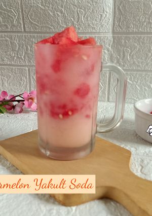 Foto resep Watermelon Yakult Soda