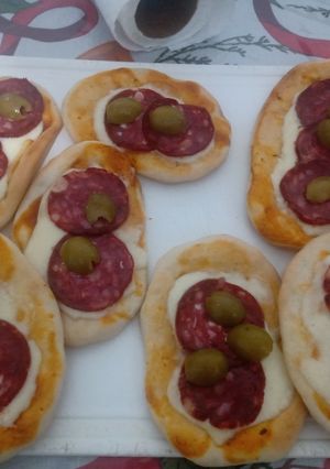 Una foto de Pizzetas caseras