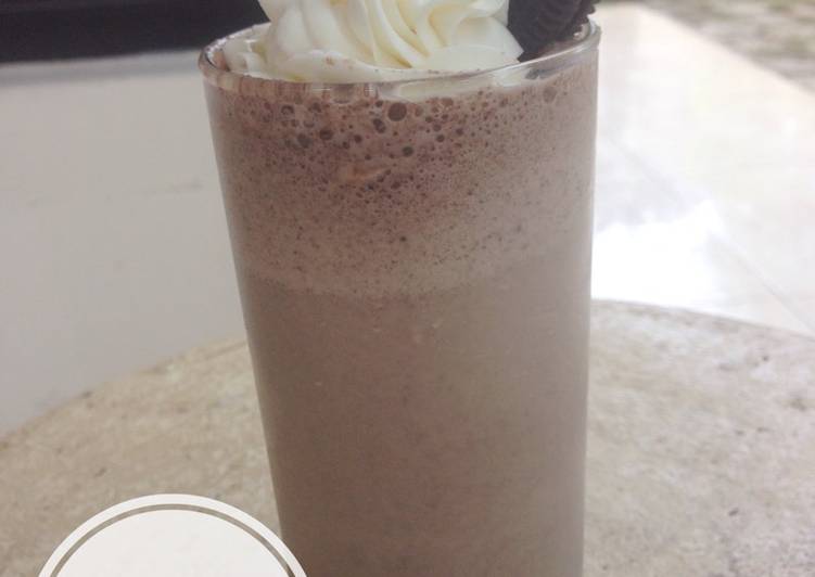 Recipe: Delicious Milkshake Oreo